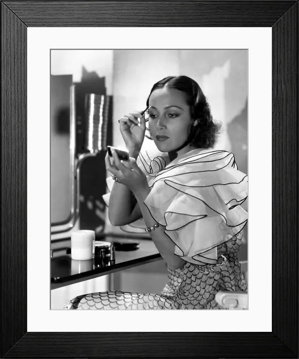 Framed Print : Dolores del Rio, ca. 1930s Framed Print : Dolores del Rio, ca. 1930s