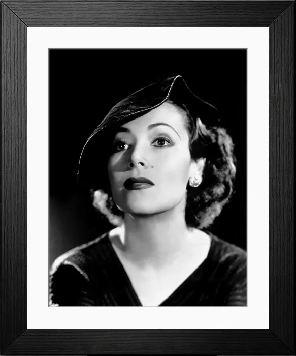 Framed Print : Dolores del Rio, 1935