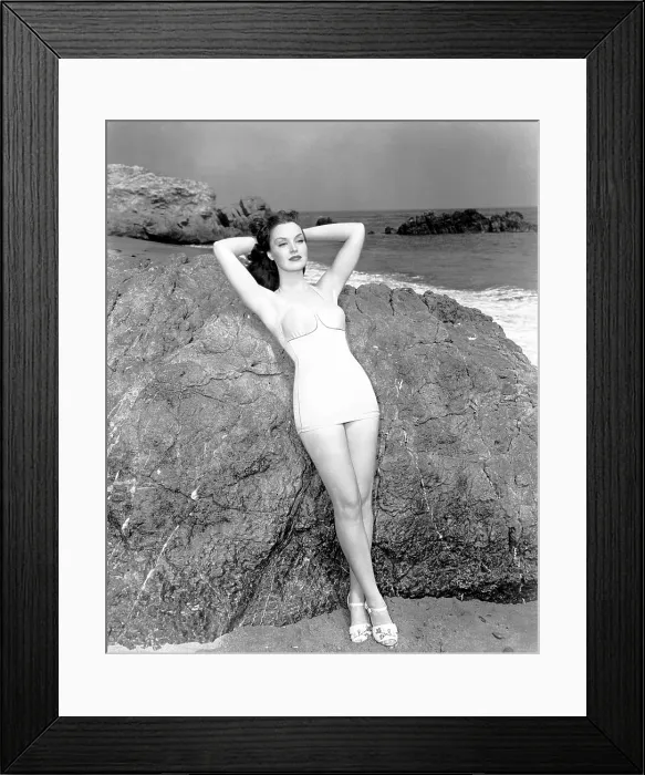 Framed Print : Columbia starlet Dorothy Hart, 1948