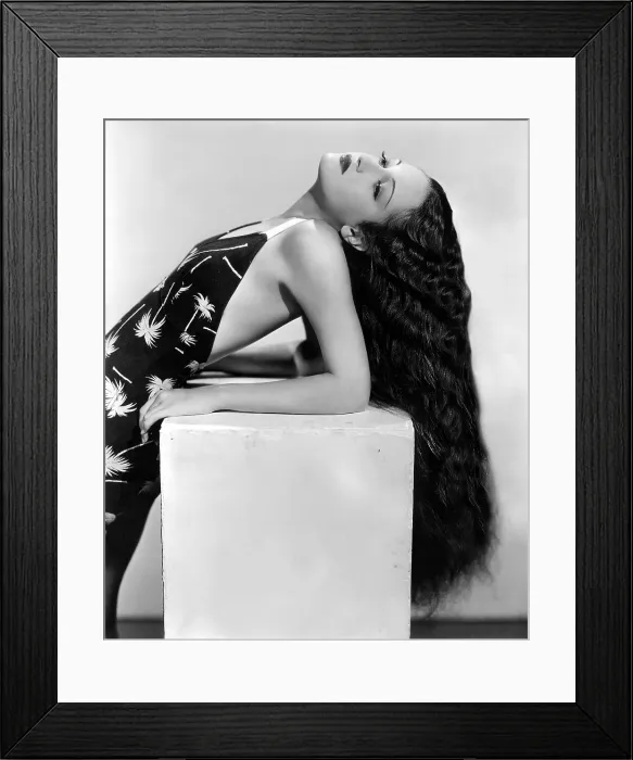 Framed Print : DOROTHY LAMOUR, Paramount Pictures, 1936