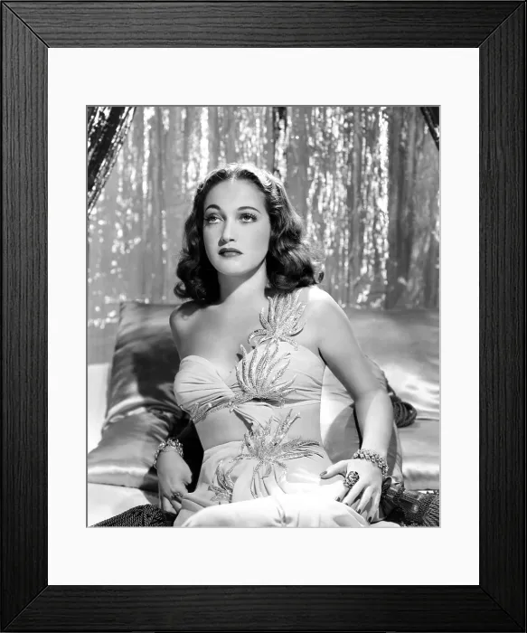 Framed Print : DOROTHY LAMOUR in Road to Morocco, 1942