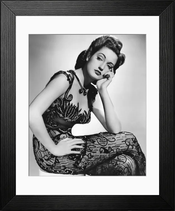 Framed Print : Dorothy Lamour, 1943