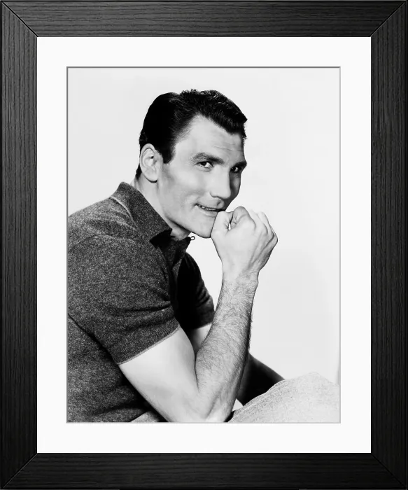 Framed Print : Jack Palance, 1957 Framed Print : Jack Palance, 1957