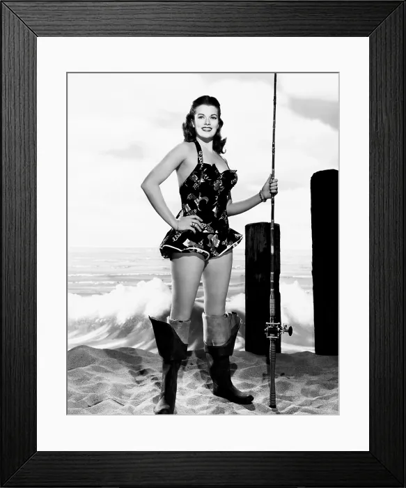 Framed Print : Janis Paige, Warner Bros. portrait by Bert Six, circa 1947 Framed Print : Janis Paige, Warner Bros. portrait by Bert Six, circa 1947