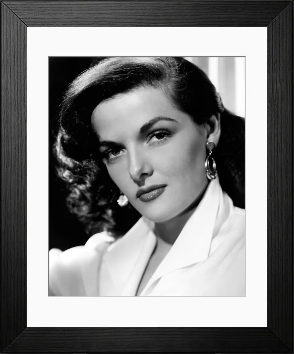 Framed Print : JANE RUSSELL, portrait Framed Print : JANE RUSSELL, portrait