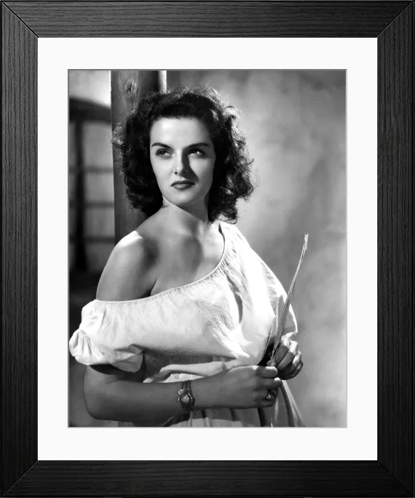 Framed Print : JANE RUSSELL, portrait Framed Print : JANE RUSSELL, portrait