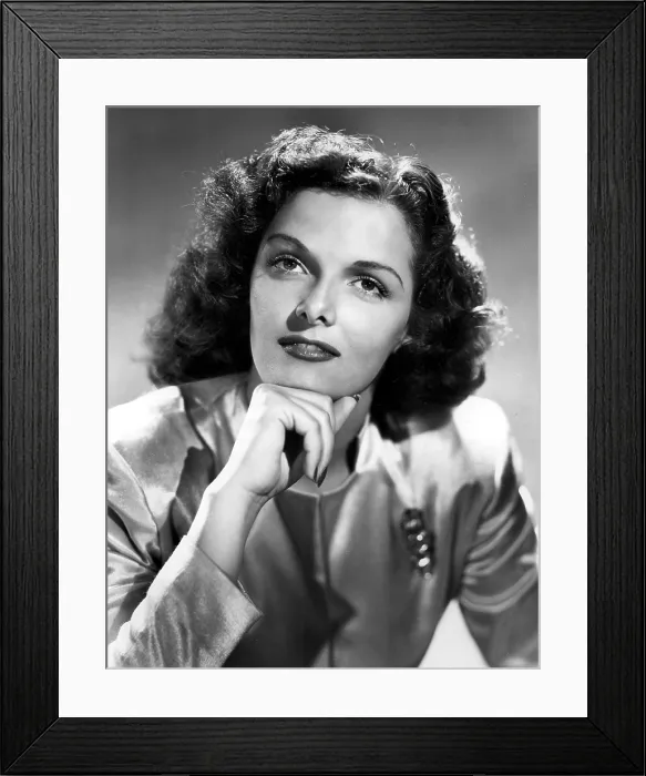 Framed Print : JANE RUSSELL, portrait circa 1947
