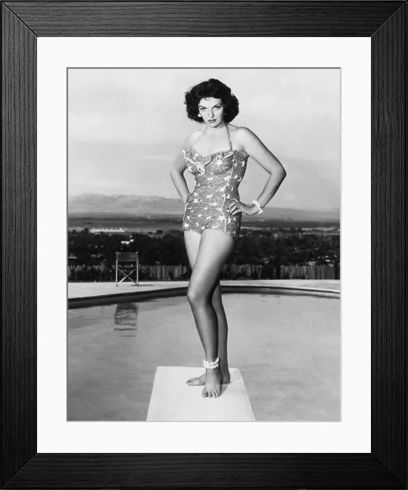 Framed Print : Jane Russell, 1953 Framed Print : Jane Russell, 1953