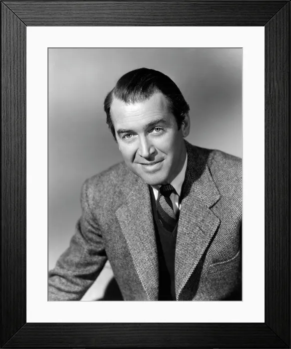 Framed Print : James Stewart, mid 1950s