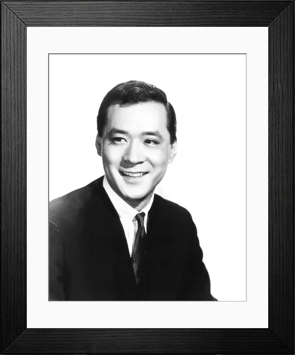 Framed Print : James Shigeta, 1960 Framed Print : James Shigeta, 1960
