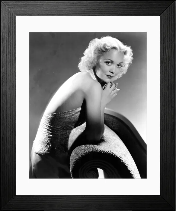 Framed Print : JANE WYMAN, Warner Brothers, 1940
