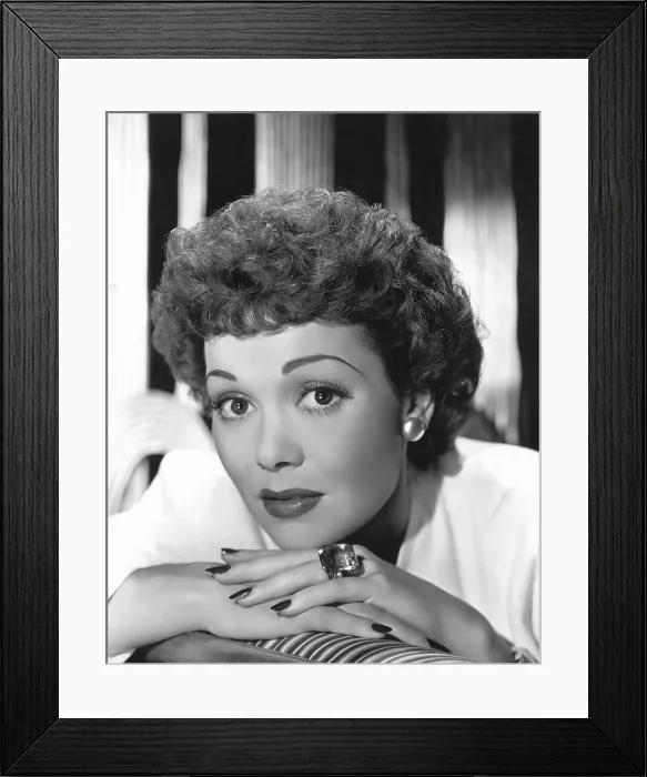 Framed Print : JANE WYMAN, Warner Brothers, 1940s
