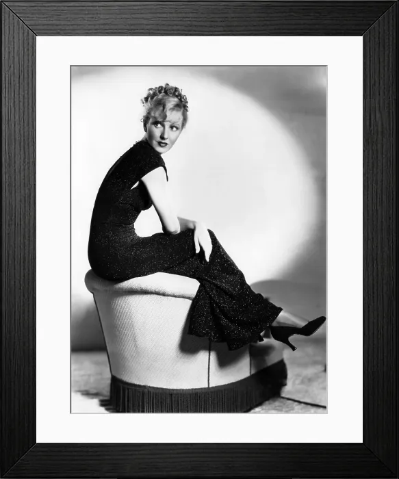 Framed Print : Jean Arthur, 1935 Framed Print : Jean Arthur, 1935