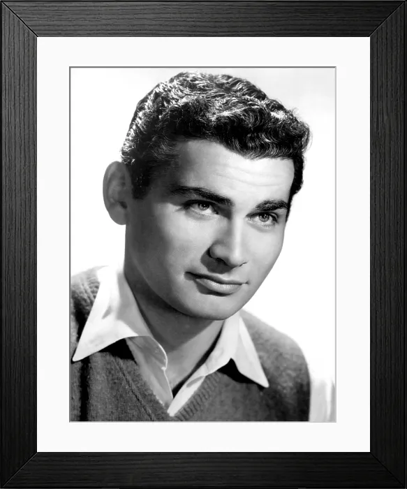 Framed Print : Jeff Chandler, ca. late 1940s Framed Print : Jeff Chandler, ca. late 1940s