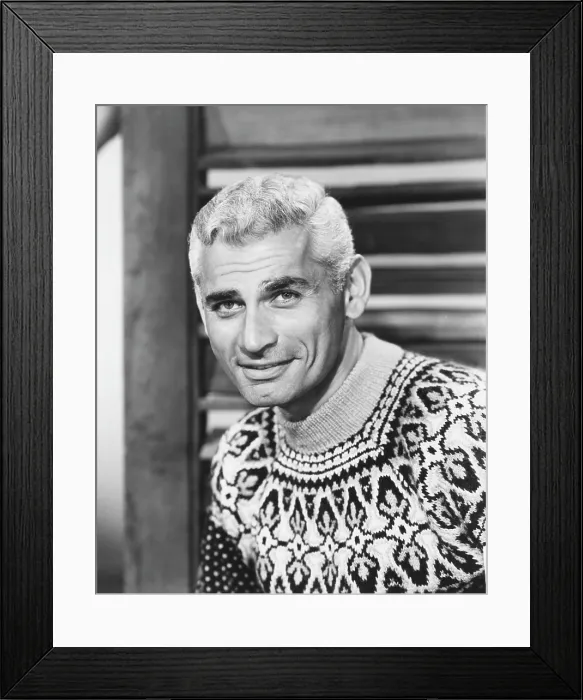 Framed Print : Jeff Chandler, 1959 Framed Print : Jeff Chandler, 1959