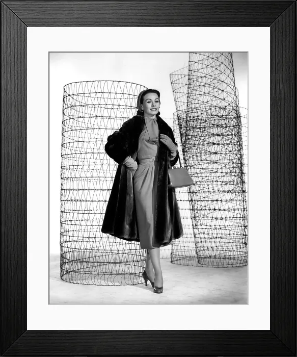 Framed Print : Jeanne Crain, 1957