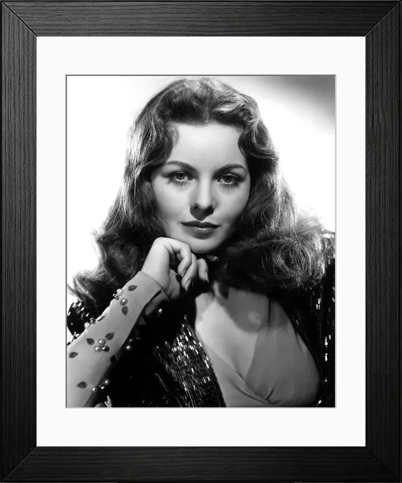 Framed Print : Jeanne Crain Framed Print : Jeanne Crain