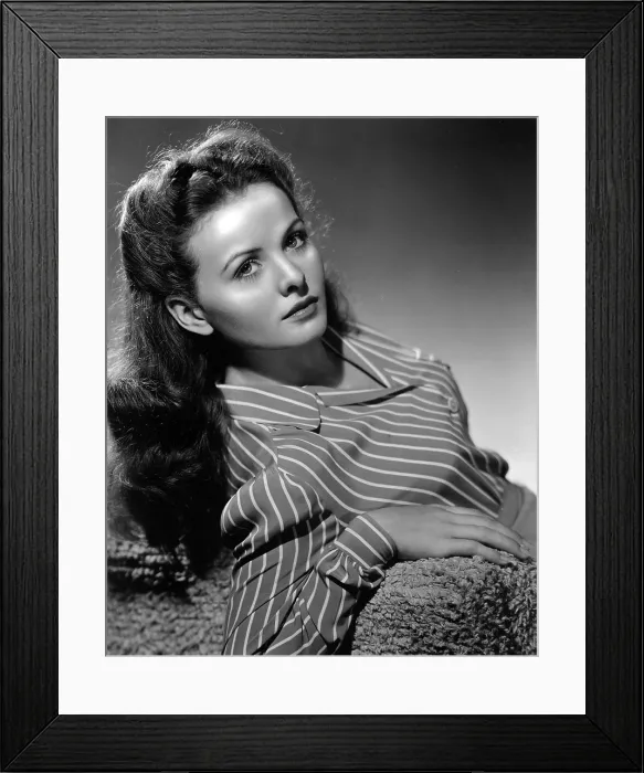 Framed Print : Jeanne Crain, 1944 Framed Print : Jeanne Crain, 1944