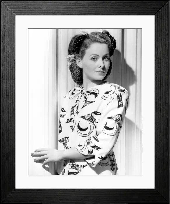 Framed Print : Jeanne Crain, ca. mid-1940s
