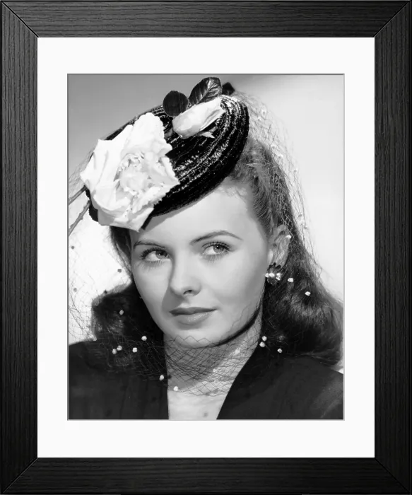Framed Print : Jeanne Crain, ca. mid-1940s