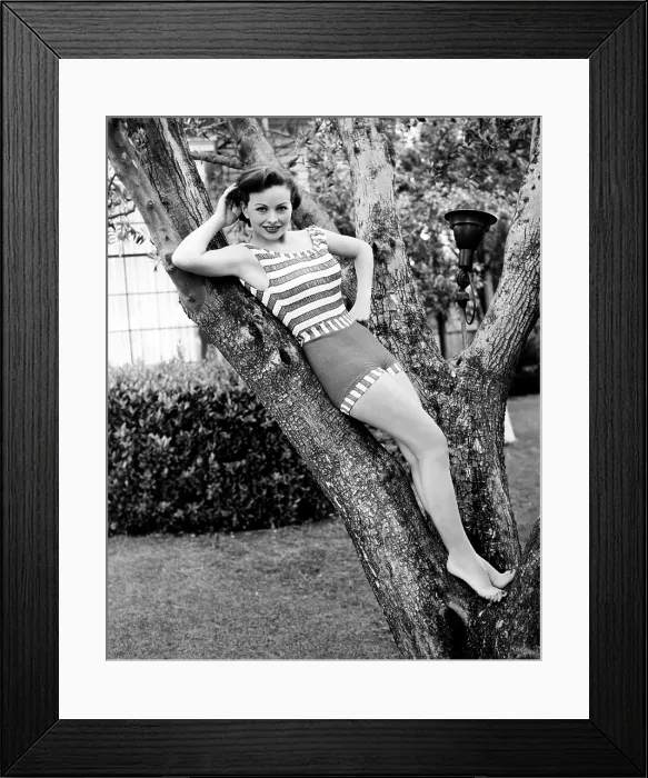 Framed Print : Jeanne Crain, ca. early 1950s