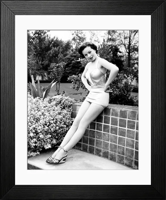 Framed Print : Jeanne Crain, 1951 Framed Print : Jeanne Crain, 1951