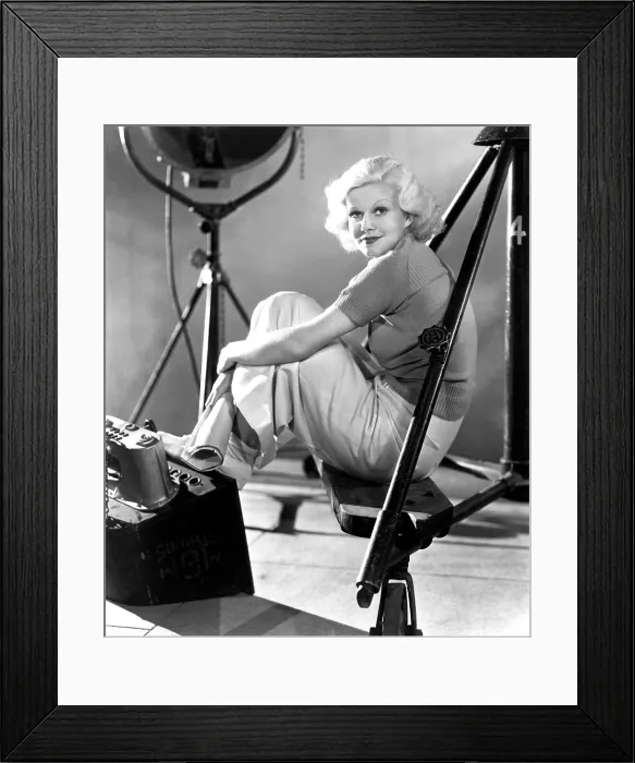 Framed Print : Jean Harlow, ca. 1934-35 Framed Print : Jean Harlow, ca. 1934-35