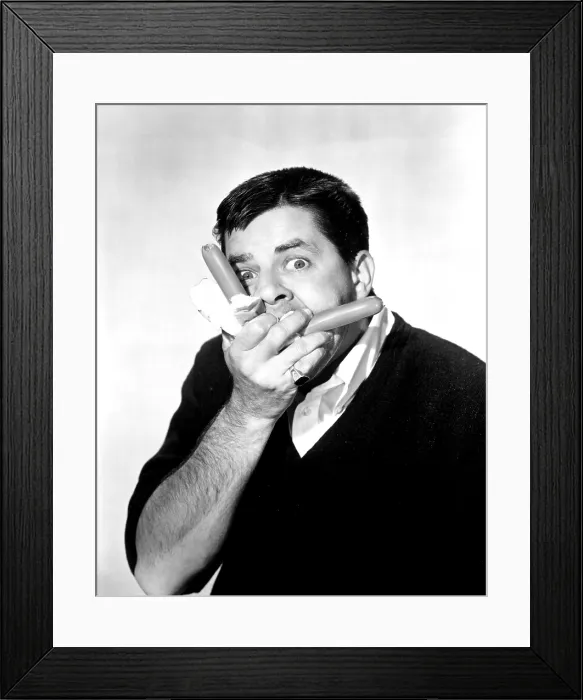 Framed Print : JERRY LEWIS, portrait Framed Print : JERRY LEWIS, portrait