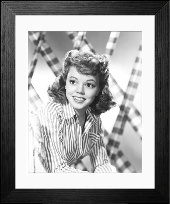 Framed Print : Jean Porter, 1945, photo by Clarence Bull