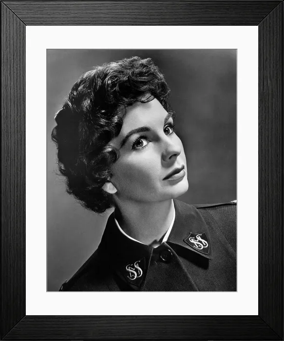 Framed Print : Jean Simmons, ca. 1950s Framed Print : Jean Simmons, ca. 1950s
