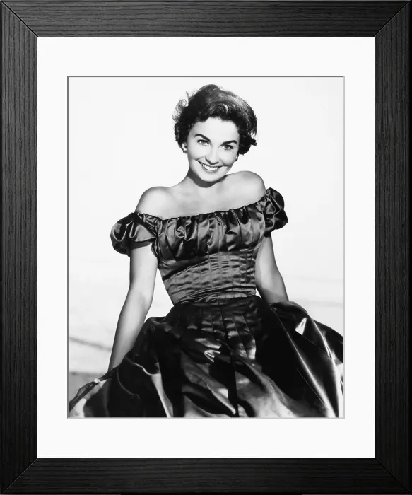 Framed Print : Jean Simmons, 1955 Framed Print : Jean Simmons, 1955