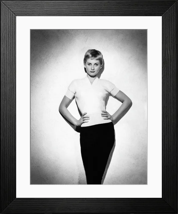 Framed Print : British starlet Jill Ireland, 1955