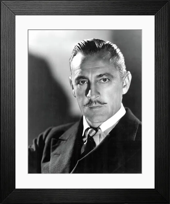 Framed Print : John Barrymore, 1932, photo by Clarence Bull Framed Print : John Barrymore, 1932, photo by Clarence Bull