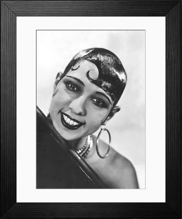 Framed Print : Josephine Baker, 1920s