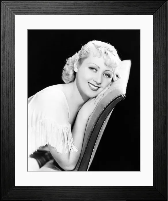Framed Print : Joan Blondell, 1935 Framed Print : Joan Blondell, 1935