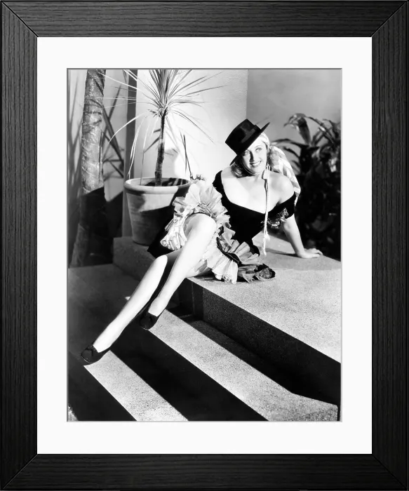 Framed Print : Joan Blondell in Spanish attire, 1937