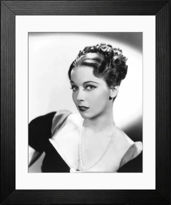 Framed Print : Patricia Morison, 1938