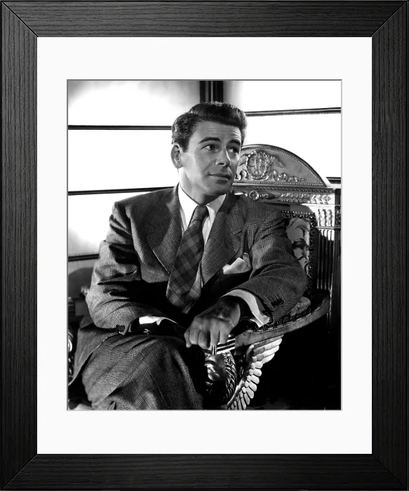 Framed Print : Paul Muni, portrait ca. 1945 Framed Print : Paul Muni, portrait ca. 1945