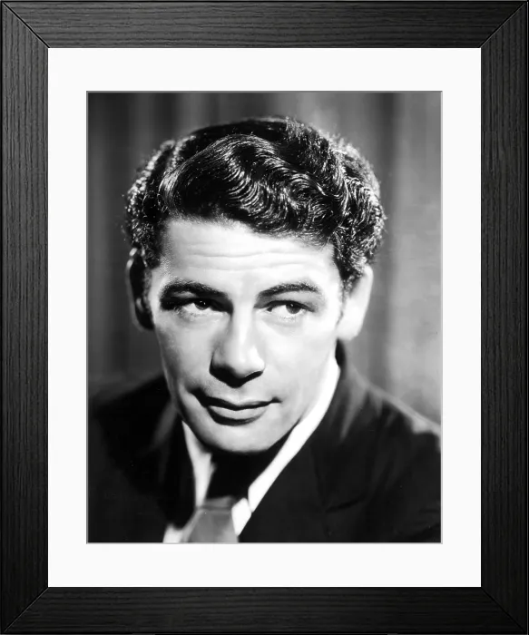 Framed Print : Paul Muni, portrait ca. 1934