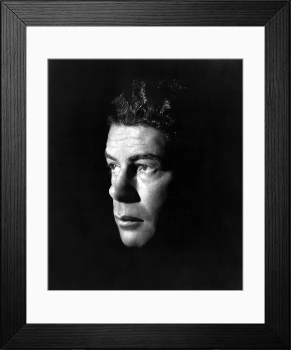 Framed Print : Paul Muni, ca. 1930s