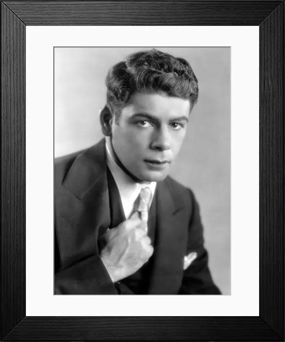 Framed Print : Paul Muni, ca. late 1920s Framed Print : Paul Muni, ca. late 1920s