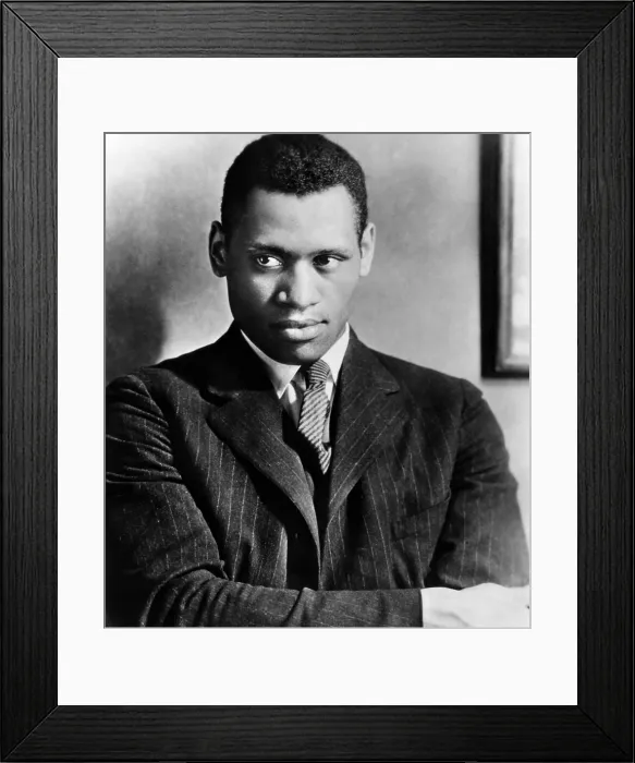 Framed Print : Paul Robeson, ca. 1920s