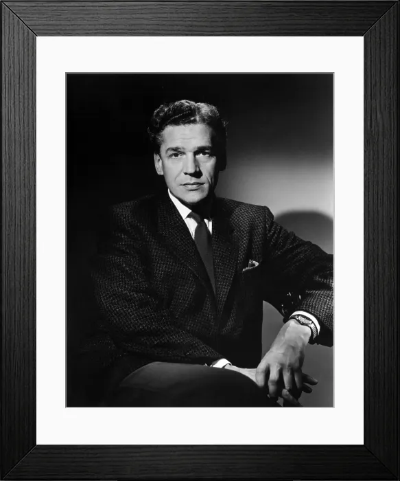 Framed Print : Paul Scofield, 1950s Framed Print : Paul Scofield, 1950s