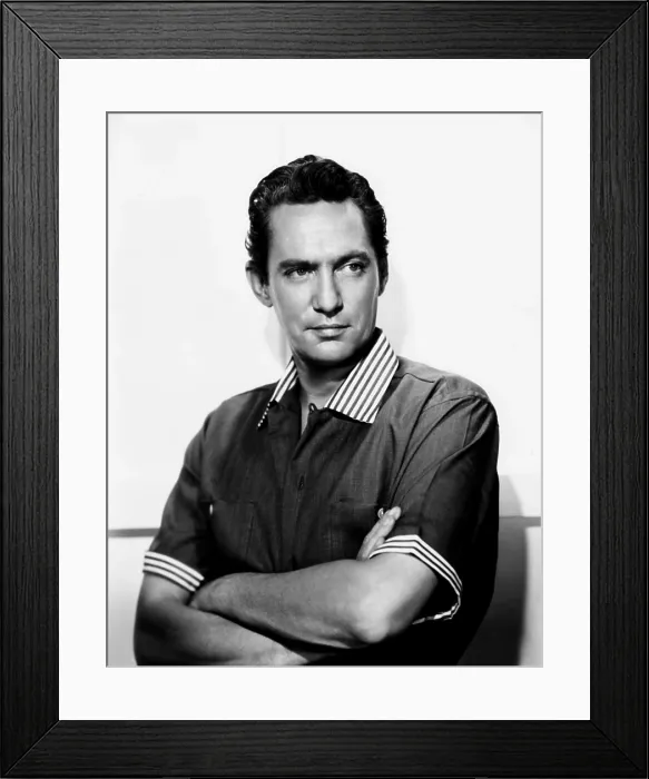 Framed Print : Peter Finch, 1953