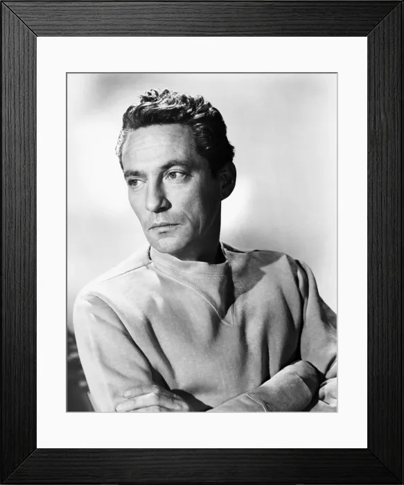 Framed Print : Peter Finch, 1953 Framed Print : Peter Finch, 1953