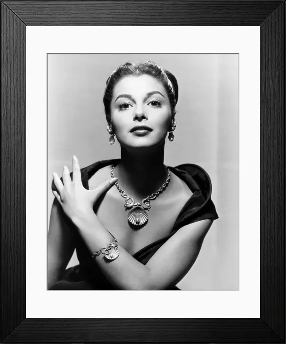 Framed Print : Pier Angeli, ca. mid-1950s Framed Print : Pier Angeli, ca. mid-1950s