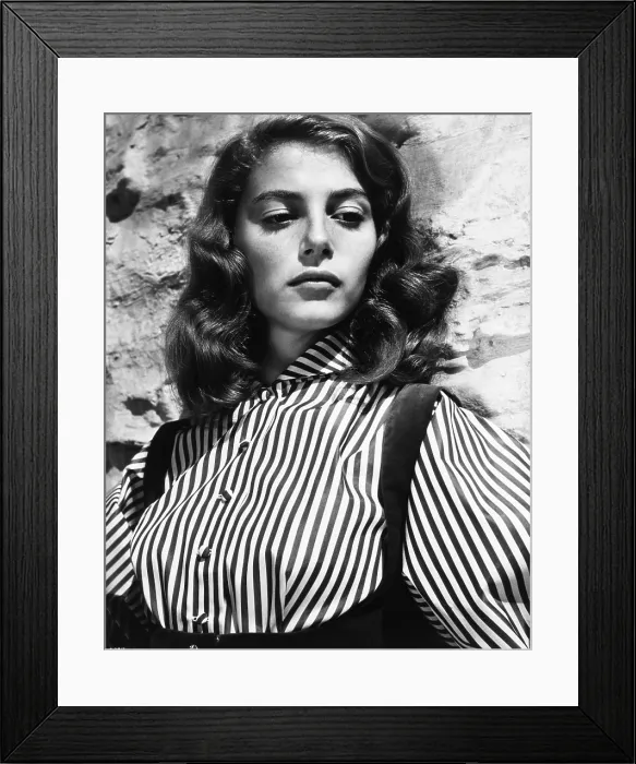 Framed Print : Pier Angeli, ca. mid-1950s