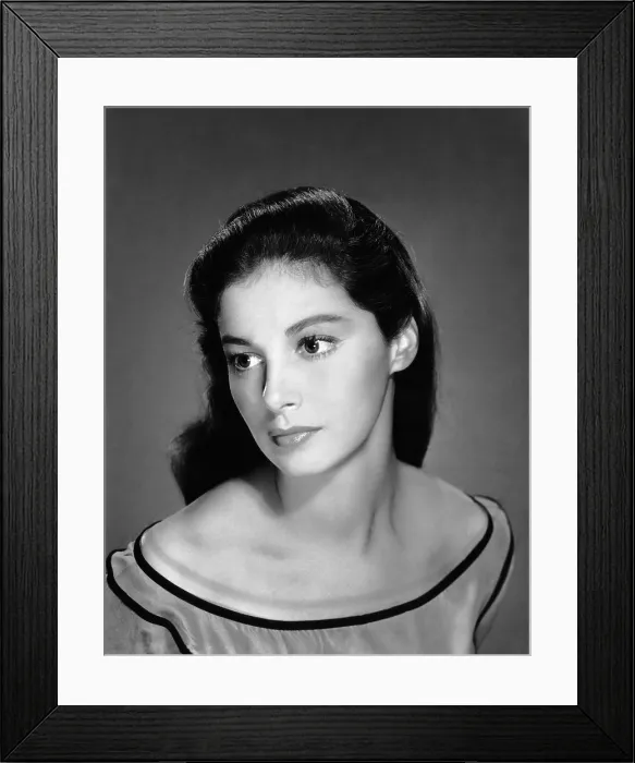 Framed Print : Pier Angeli, ca. mid-1950s