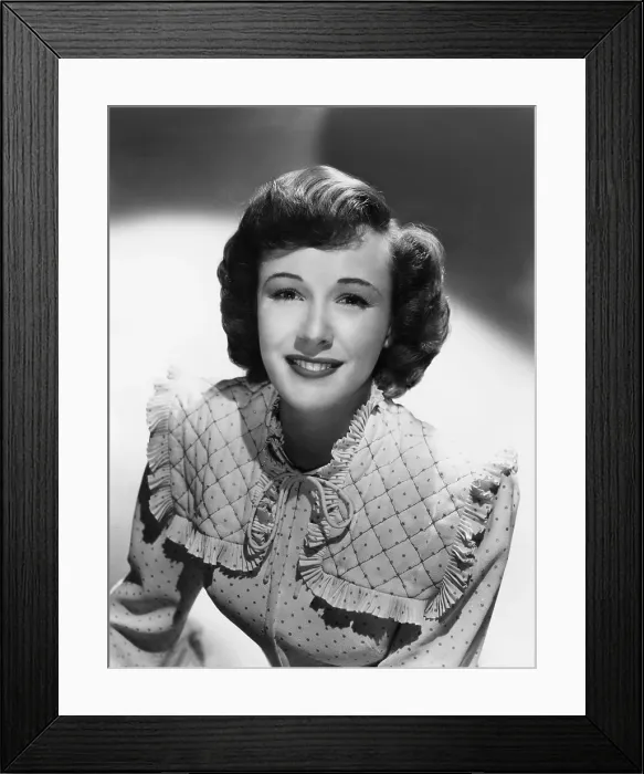 Framed Print : Phyllis Thaxter, ca. late 1940s Framed Print : Phyllis Thaxter, ca. late 1940s