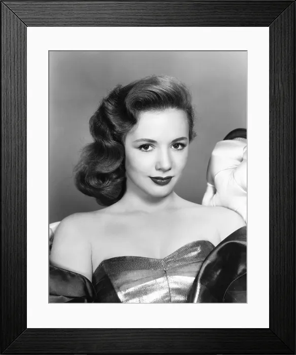 Framed Print : Piper Laurie, Universal portrait, 1953